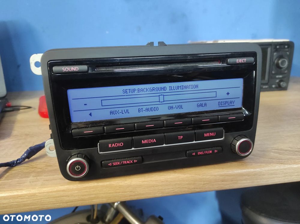 RADIO NAWIGACJA MP3 RCD DAB ROZKODOWANE VW PASSAT B6 B7 GOLF 5 6 PLUS JETTA KOMBI TOURAN CADDY SIROCCO TIGUAN POLO 1K0035186AB WYSYŁKA !!!! - 3