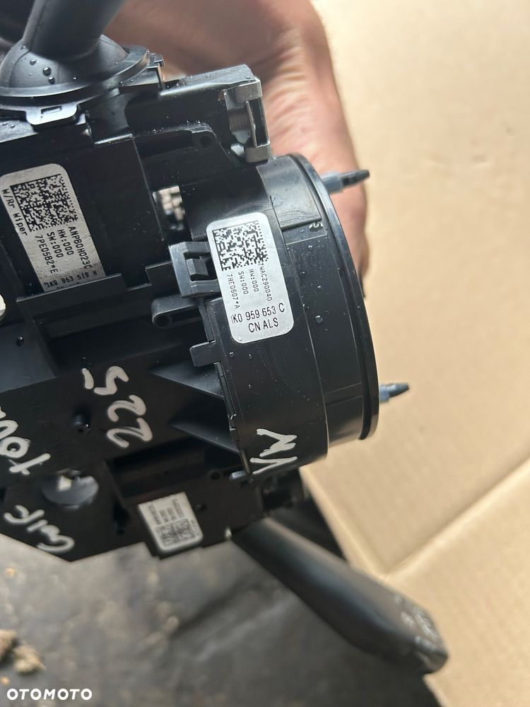 Volkswagen Golf V Touran I manetki przełącznik zespolony manetka taśma 1K0953503GL  1K0953653C zwijak - 5