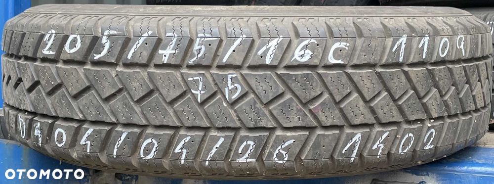 1szt. opona zimowa 205/75R16C 110Q Fulda Conveo Trac - 1
