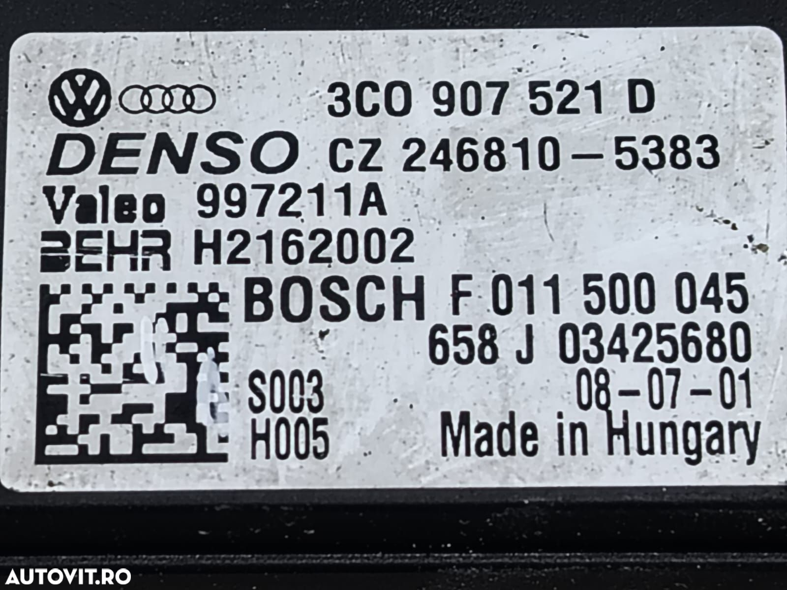 Releu trepte 3c0907521d Volkswagen VW Passat B6 [2005 - 2010] - 3