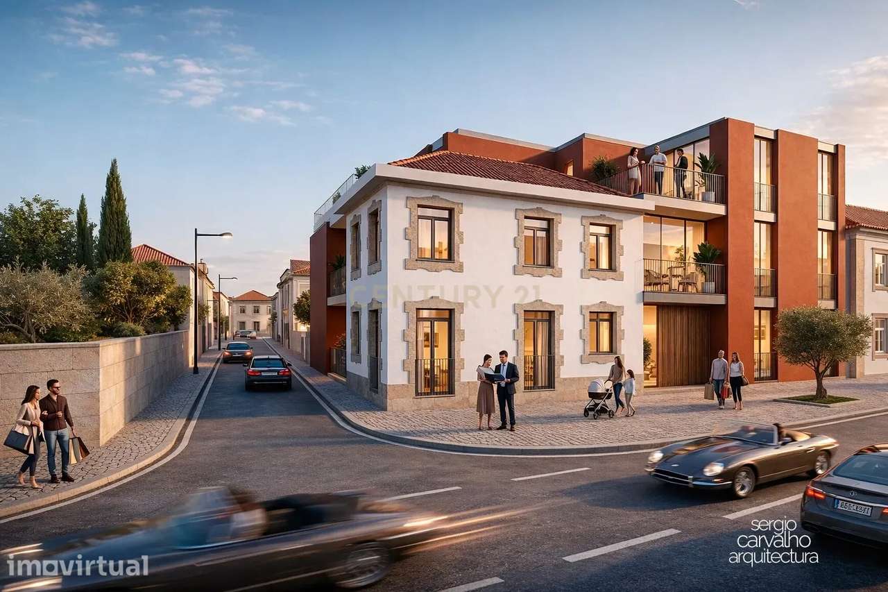 Apartamento T2 em Construção com Varanda e Garagem | 5 Minutos do Nort - Grande imagem: 5/7