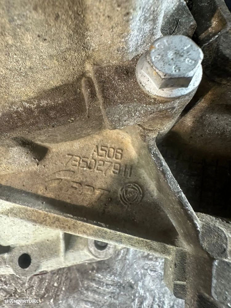 .Caixa 5 Velocidades Manual Fiat Lancia FGP 735027911 1.2i 169A4000 - 8