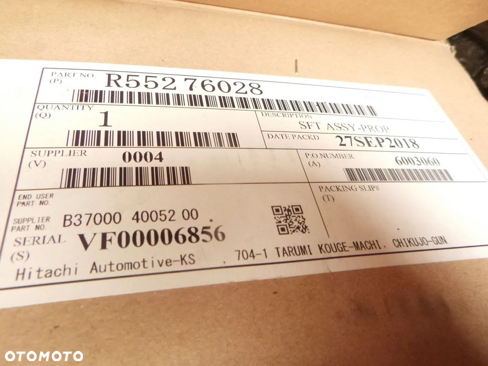 nowy oryginał wał napędowy hitachi 0r552760280 - 2