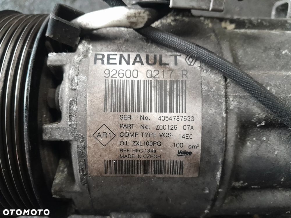 Kompresor/sprężarka klimatyzacji Renault Clio IV 4 1.2 tce 16V !! - 2