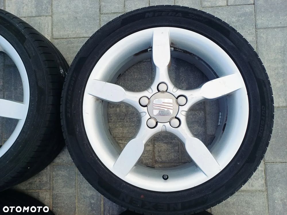 FELIGI Z OPONAMI ALUMINIOWE SEAT LEON II R17 5X112 ET54 57,1 mm OPONY 225/45 R17 LATO NR6 - 5