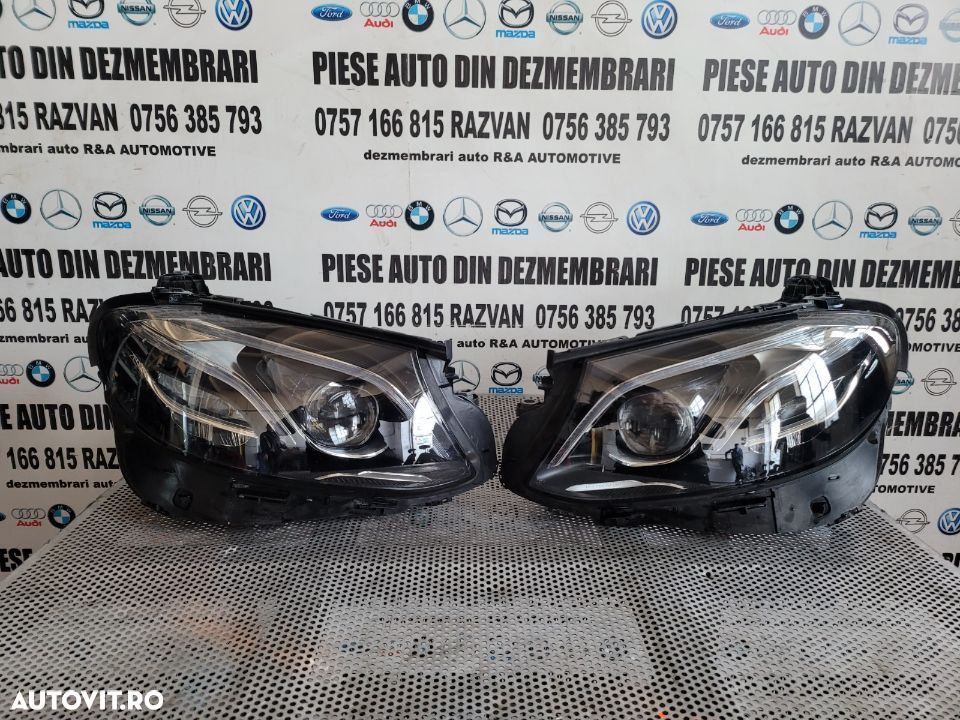 Faruri Far Stanga Dreapta Multibeam Full Led COMPLETE Mercedes E Class W213 Coupe W238 A238 C238 - 1