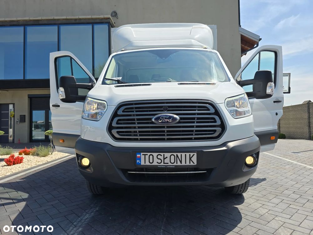 Ford TRANSIT 350-170 IZOTERMA WINDA 750Kg 48 Tyś Km SERWIS ASO FORD DO OSTATNIEGO Km SALON PL STAN JAK NOWY TEMPOMAT KLIMA ELKTRYKA ASYSTEN KIEROWCY WZMOCNIONE TYLNE ZAWIESZENIE RESOR + PODUSZKI PNEŁMATYCZNE - 31