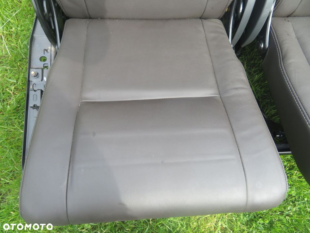 FOTELE FOTEL PRZEDNI LEWY PRAWY KANAPA WNĘTRZE SCENIC GRAND III PH1 SKÓRA GRZANE RENAULT 2009-2013 - 19