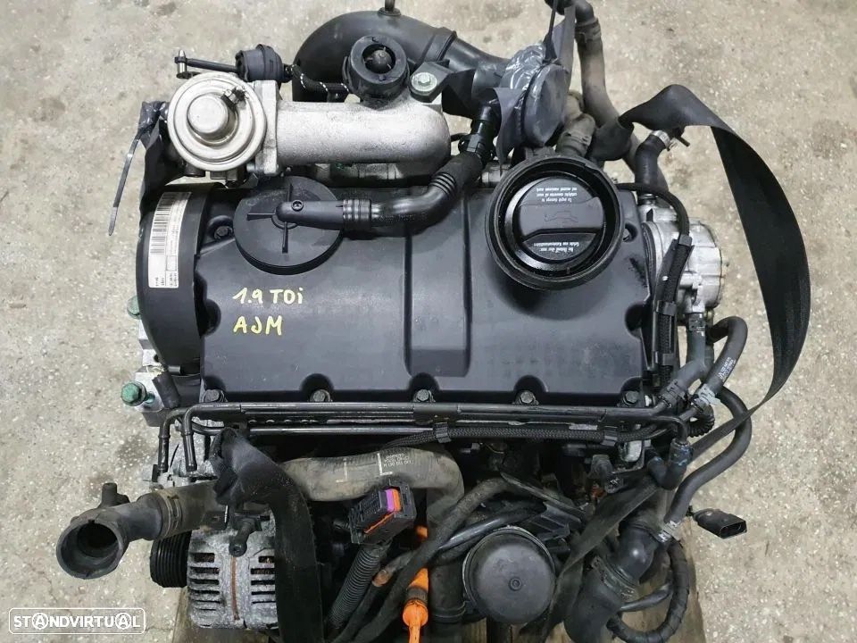Motor VW GOLF IV 1.9TDi 115cv / Ref: AJM (128.273) - 1