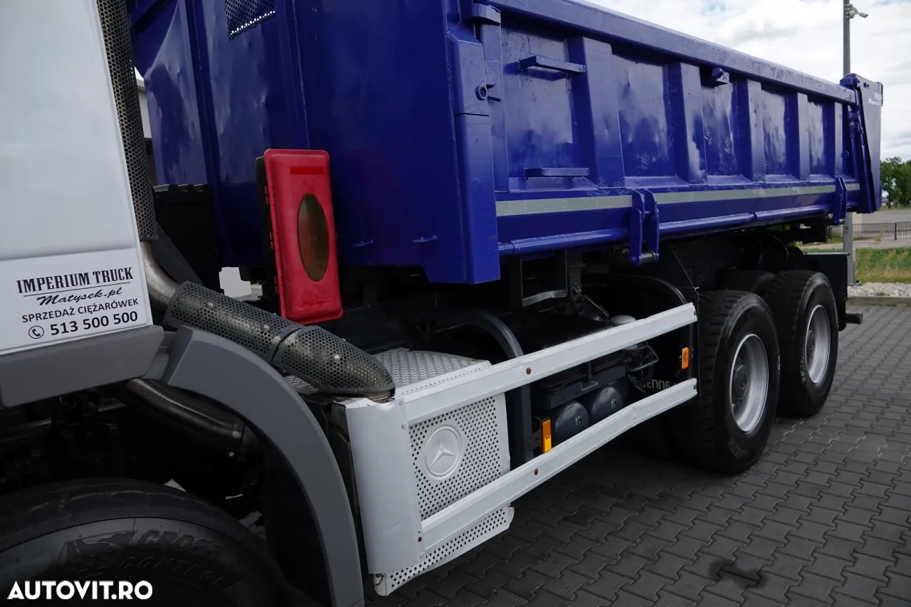 Mercedes-Benz ACTROS 3344 / 6x4 / BASCULATOR 2 STR. / BORDMATIC / HYDROBRA / HYDROKLAPA / EPS + AMBRIEI - 17