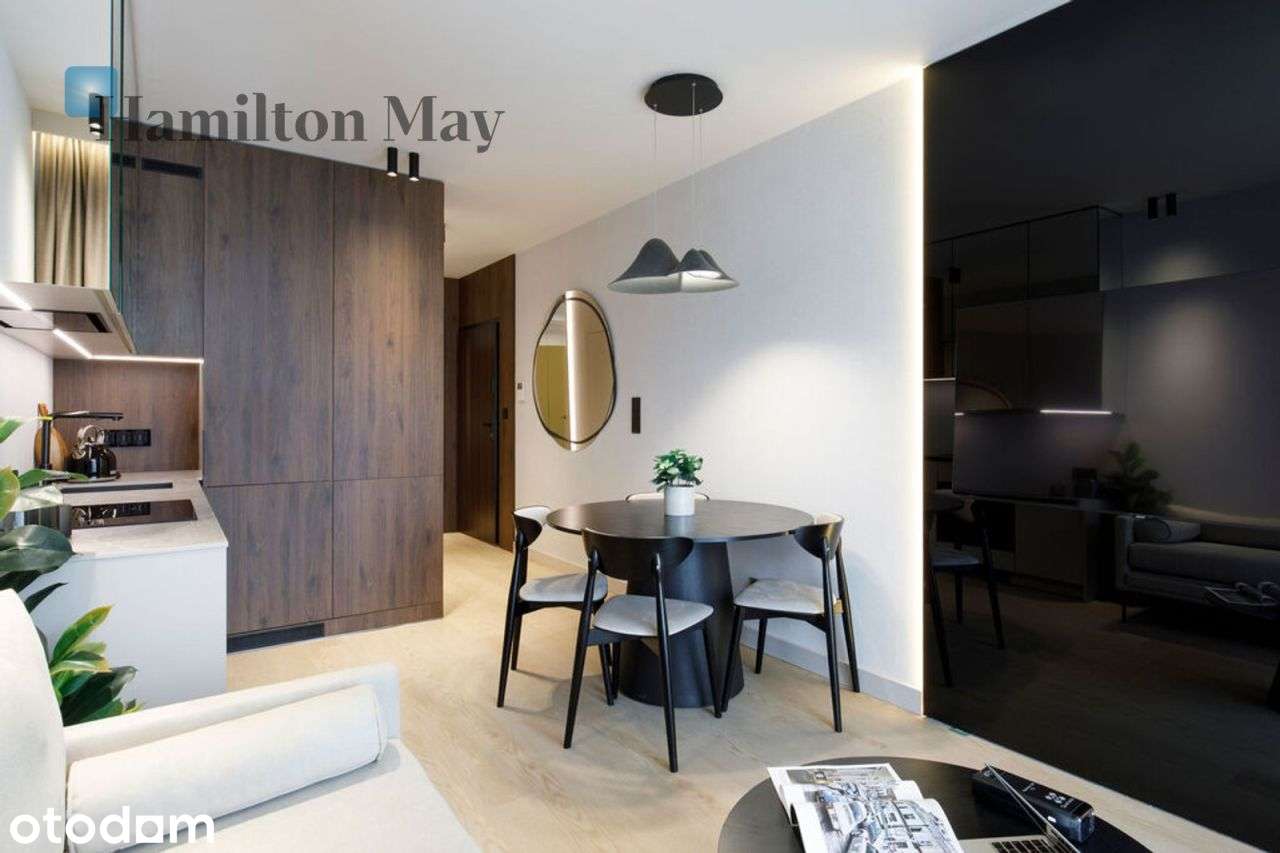 Stylowy apartament z loggią w Młyny Mogilska