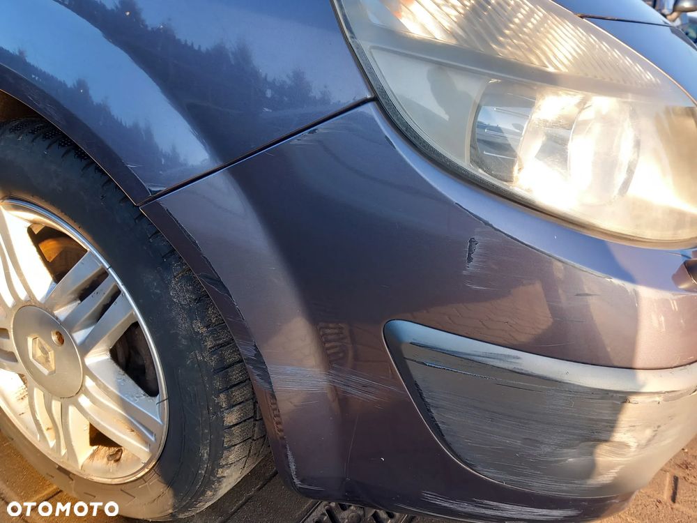 RENAULT SCENIC II ZDERZAK PRZEDNI PRZÓD SPRYSKI KOLOR: TEC98 - 9