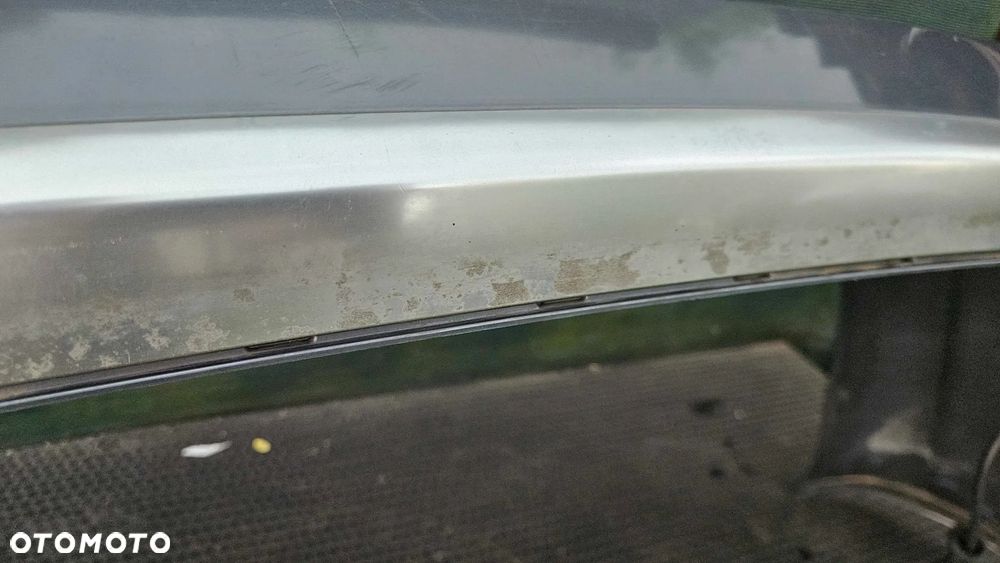 Zderzak Tył Tylny Szary LX7Z Dwa Wydechy 2 Rury Czujniki Parkowania PDC Listwa Chrom Dokładka Audi A4 B7 Sedan - 25