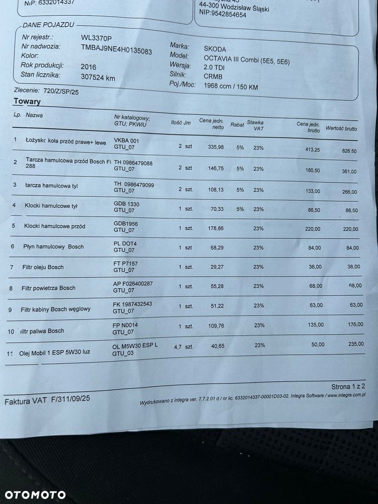 Skoda Octavia 2.0 TDI Style DSG - 19
