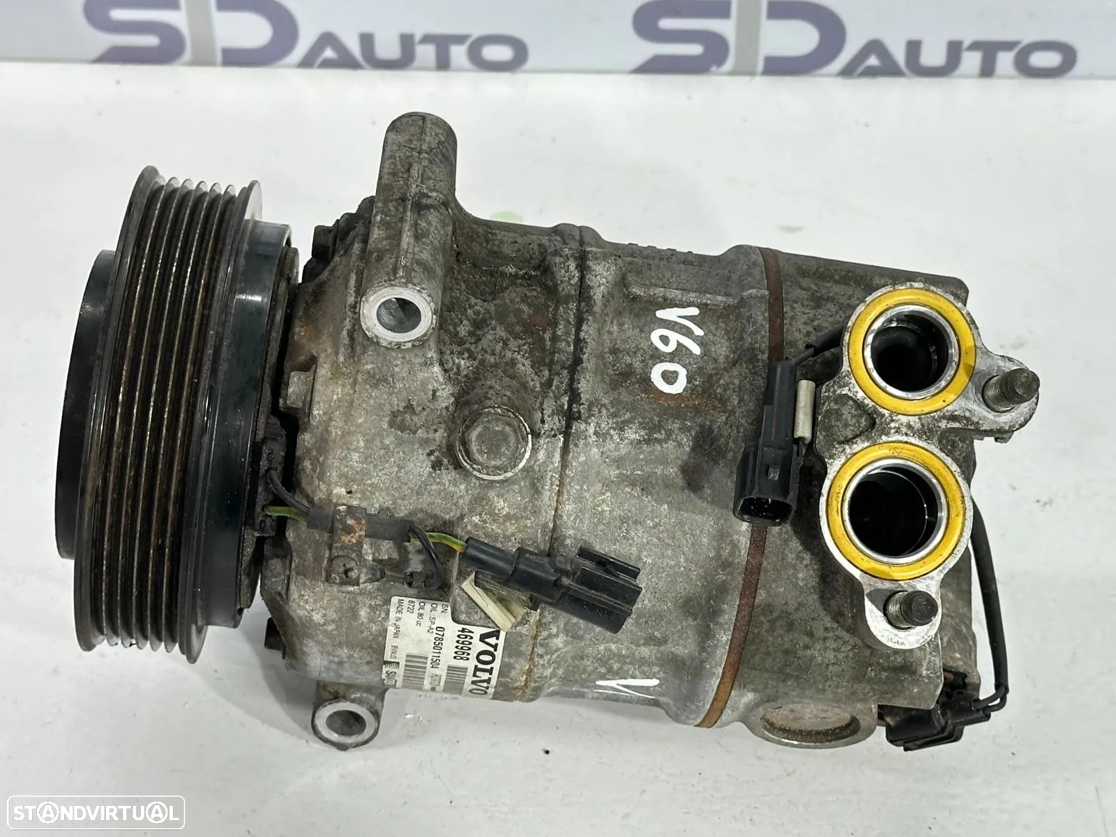 Compressor Ar Condicionado - Volvo V60 (2016) - 4