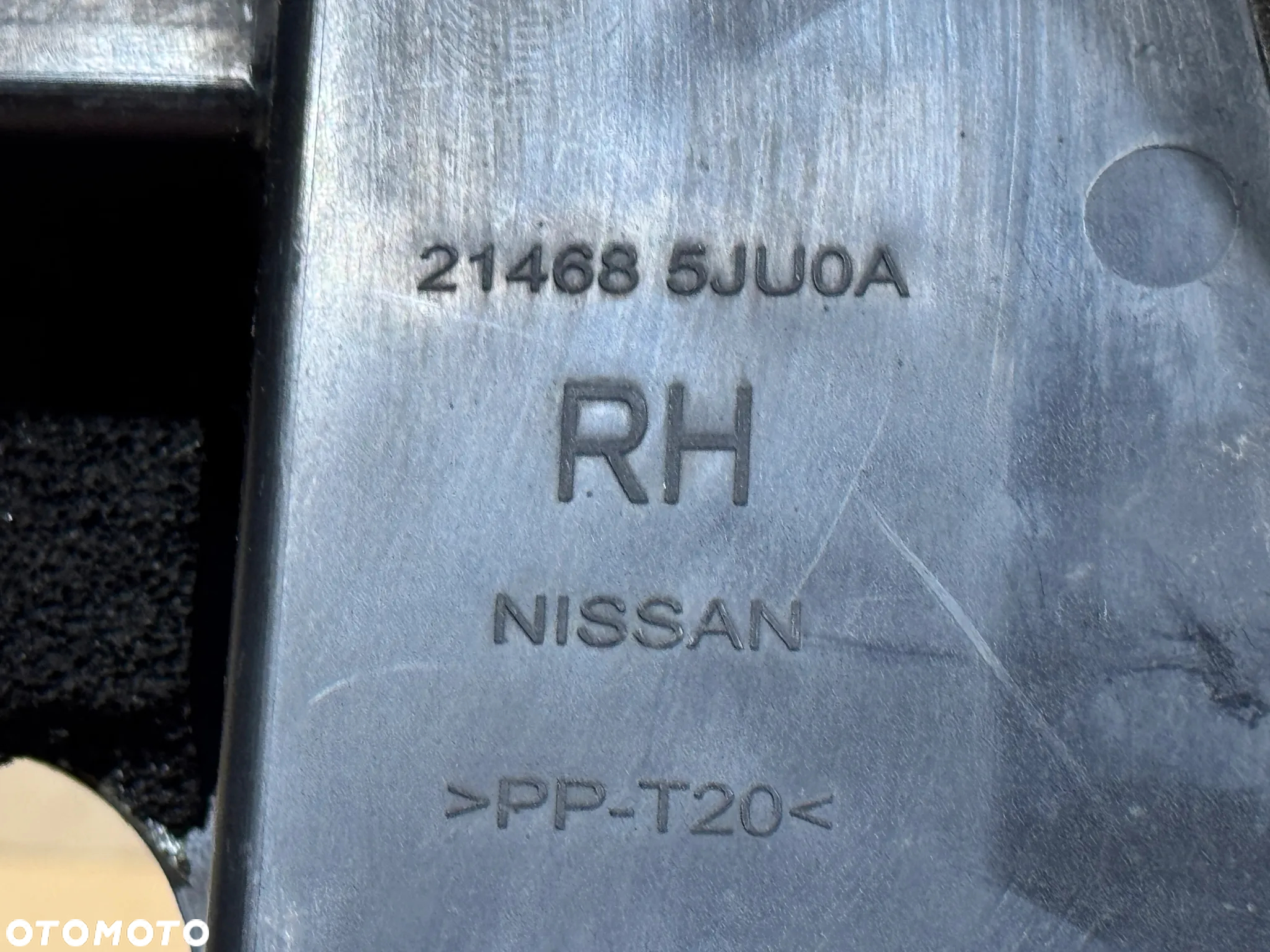 KIEROWNICA POWIETRZA PRAWA OSŁONA CHŁODNICY NISSAN NAVARA D23 NP300 21468-5JU0A - 3
