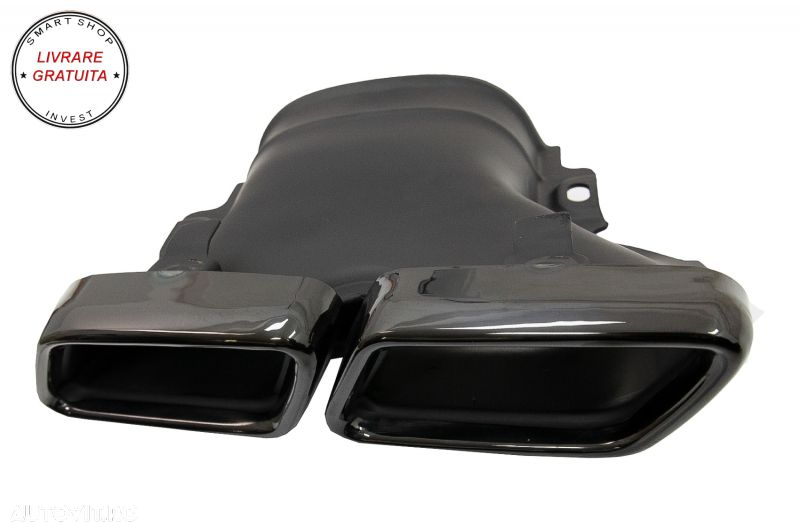 Difuzor Bara Spate cu Ornamente Evacuare Mercedes E-Class W213 (2016-2019) E63 Des- livrare gratuita - 10