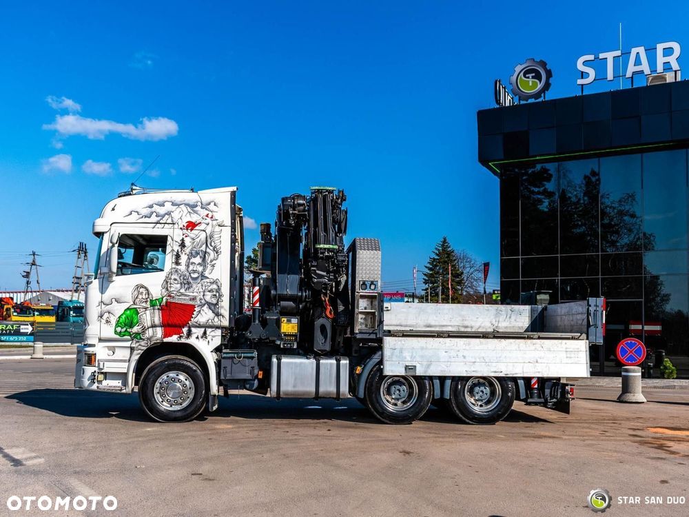 Scania R450 6x4 PALFINGER PK 53002 SH HDS Żuraw Fly Jib Siodło Wciągarka - 16
