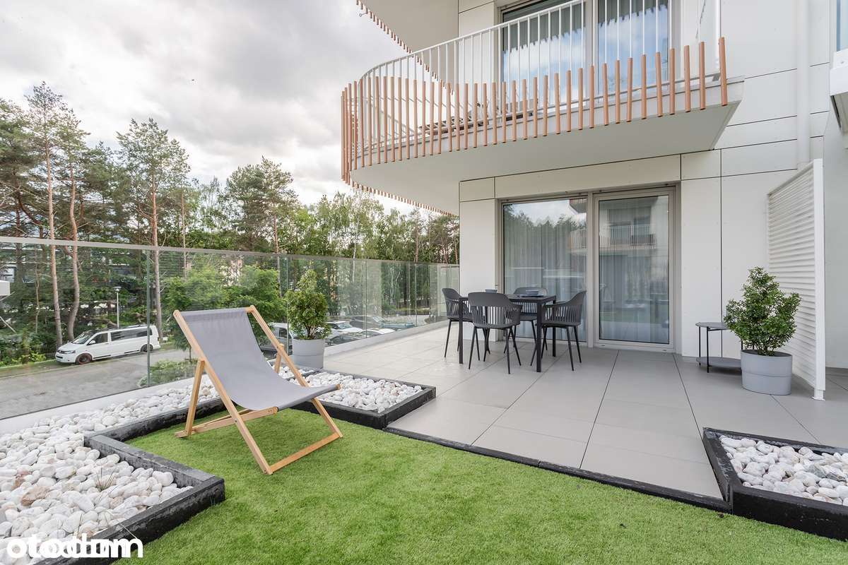 TOP z Tarasem 25m2 - I linia brzegowa Apartpark PROMENADA Plaża SPA