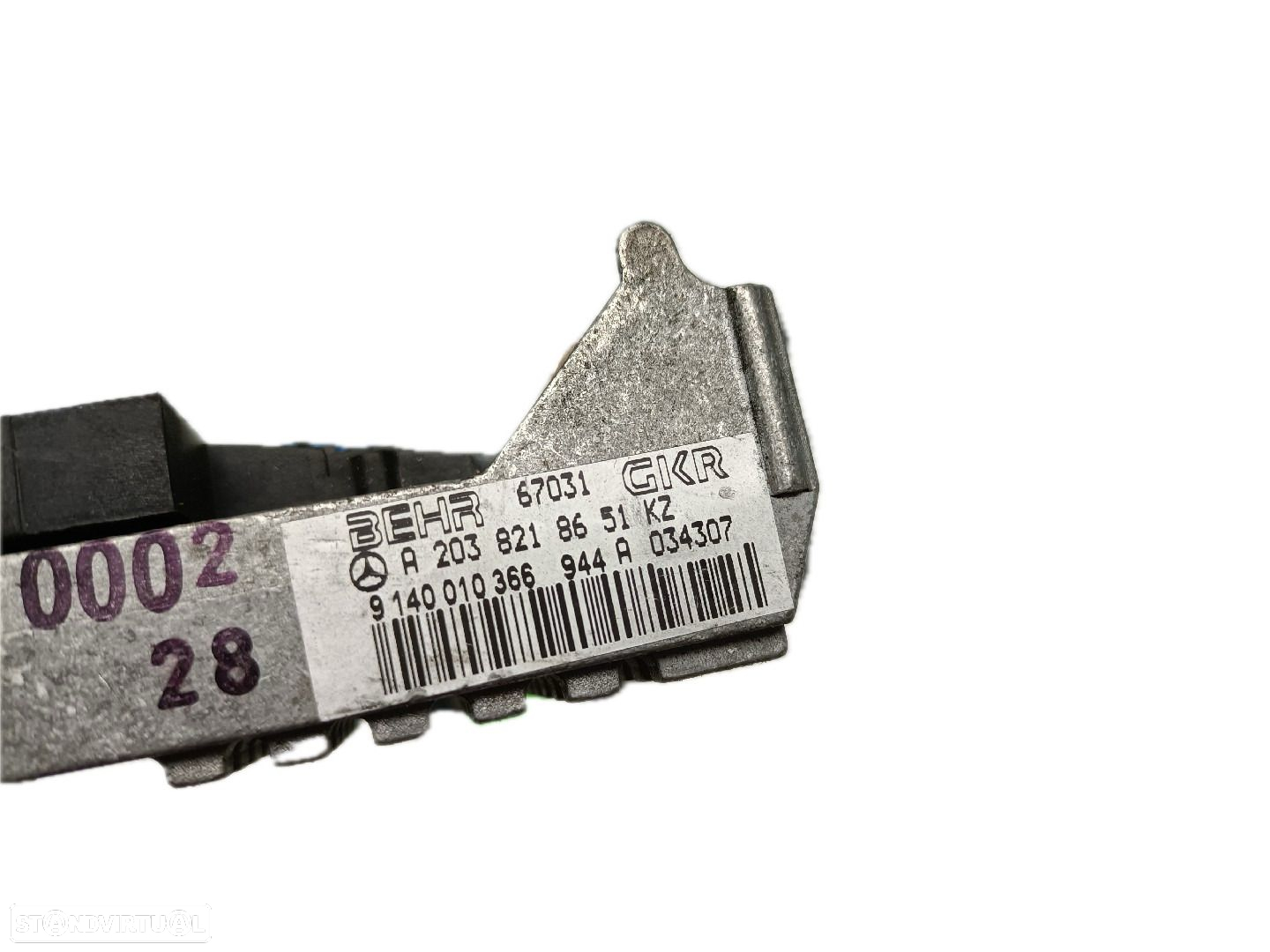 Resistência Sofagem / Ar Condicionado Mercedes-Benz C-Class (W203) - 3