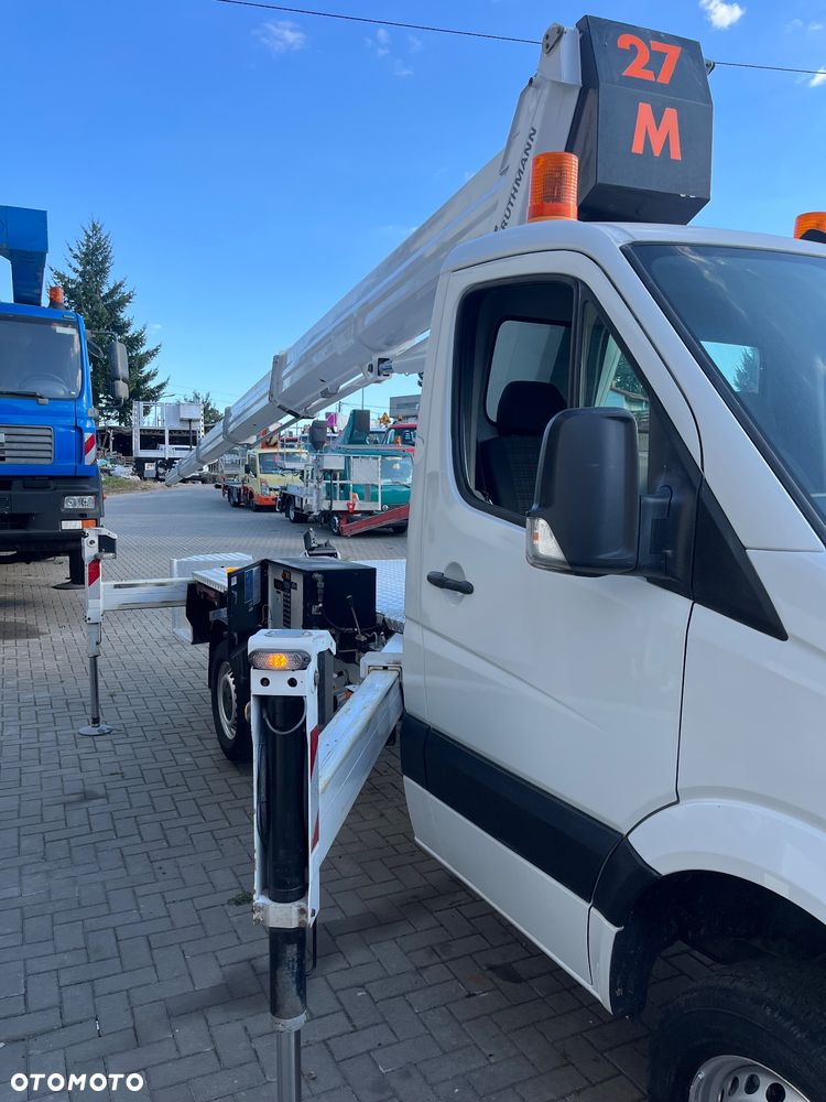 Mercedes-Benz Podnośnik Koszowy Ruthmann TB270 Zwyżka 27 Metrów 16 w Bok UDT Import Jak Wumag Gsr Multitel - 19