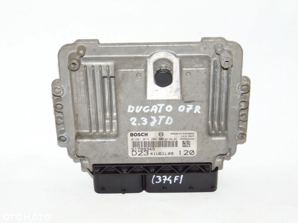 Sterownik silnika 0281014209 51799349 Fiat Ducato Boxer Jumper 2.3 JTD HDI - 7