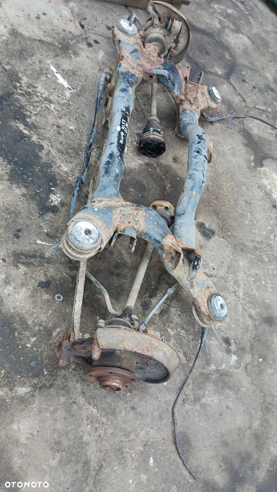 Belka Sanki Tył Audi A6 C5 Quattro półoś zwrotnice - 2