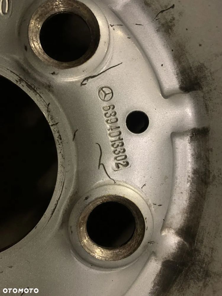 Felgi stalowe Mercedes Vito 639 R16 16 5x112 ET60 6,5J 6394013302 - 15