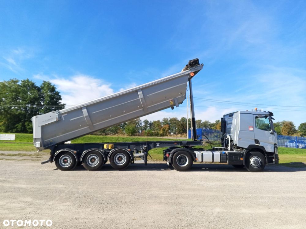 Fruehauf Naczepa Stalowa/2022 ROK /OŚ PODNOSZONA SKRĘTNA/ HYDROKLAPA