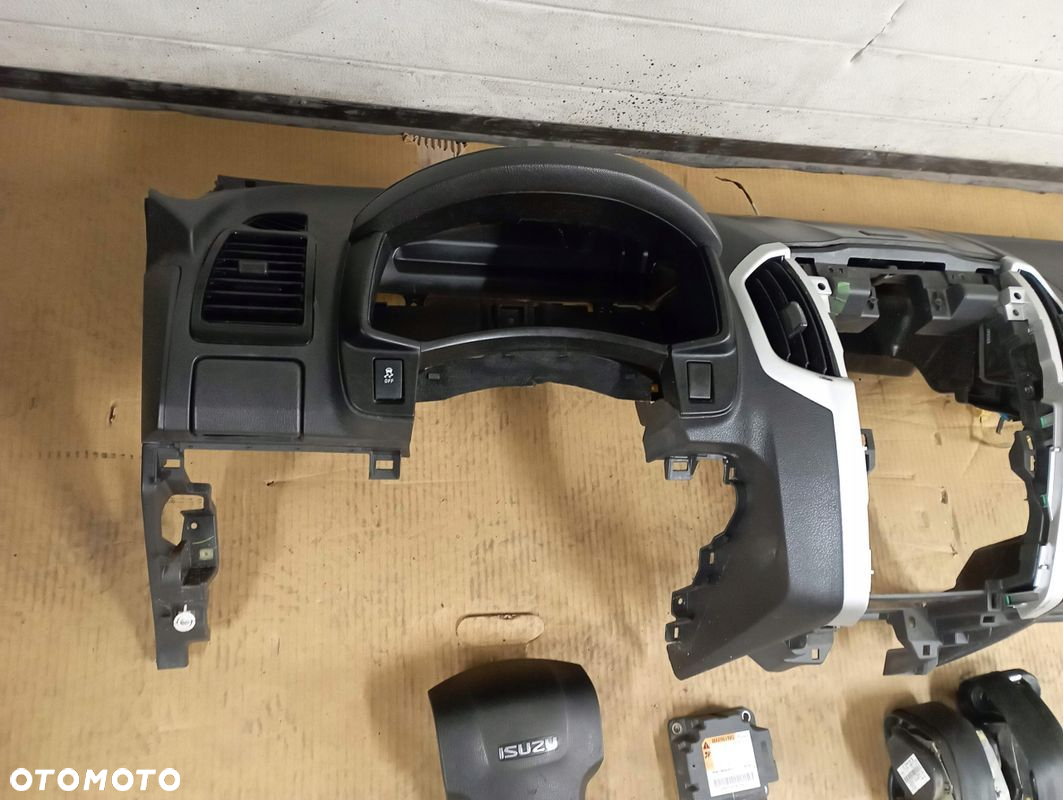 ISUZU D-MAX II 2 KONSOLA AIRBAG SENSOR PASY KOMPLET EUROPA - 2