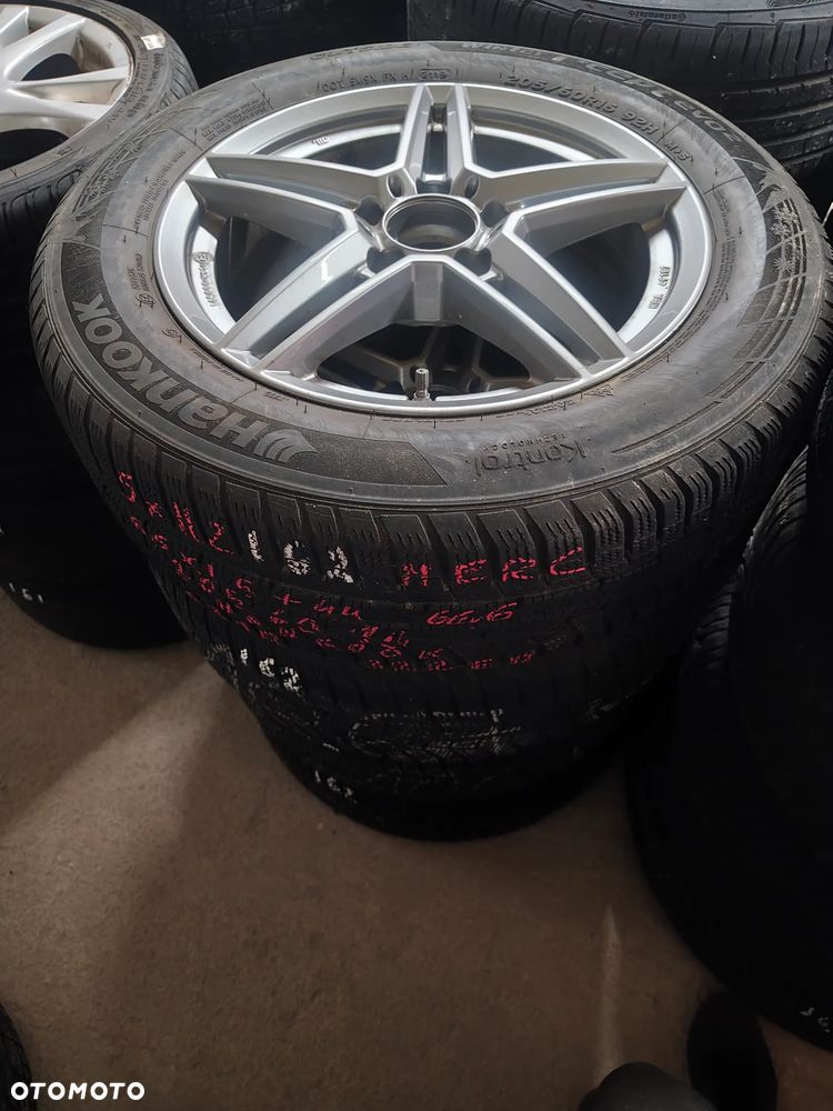 5x112 Felgi Aluminiowe Alufelgi Grafitowe 16 Mercedes Koła Zimowe Zima A Klasa W169 W176 W177 B W245 W246 C W204 CLA W117 A117 W124 Vito Viano V W639 W447 6mm Legnica ALU-RAD 205/60 - 2