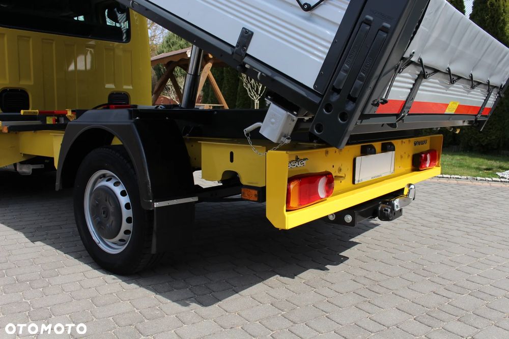 Renault MASTER / MOVANO / BRYGADÓWKA / DOKA / WYWROTKA / 6 OSÓB / POLSKI SALON / NISKI PRZEBIEG / - 11