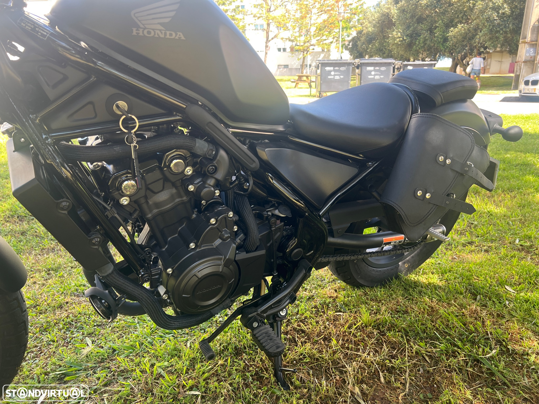 Honda CMX Rebel 500 Mate Gundower Black metallic - 8