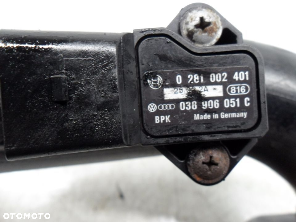 AUDI A4 B6 00-06 1.9TDI RURA WĄŻ PRZEWÓD INTERCOOLERA - 4