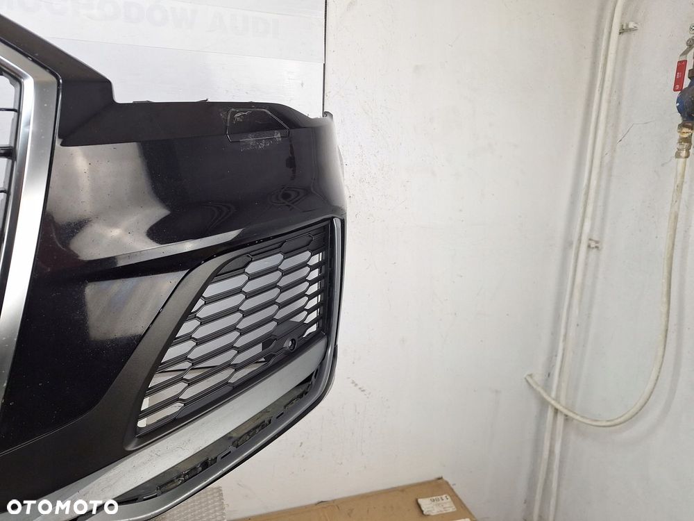 ZDERZAK AUDI Q7 4M II 4M0 S-LINE LIFT PO LIFTINGU 2019-2024 CHROM OE ASO - 3