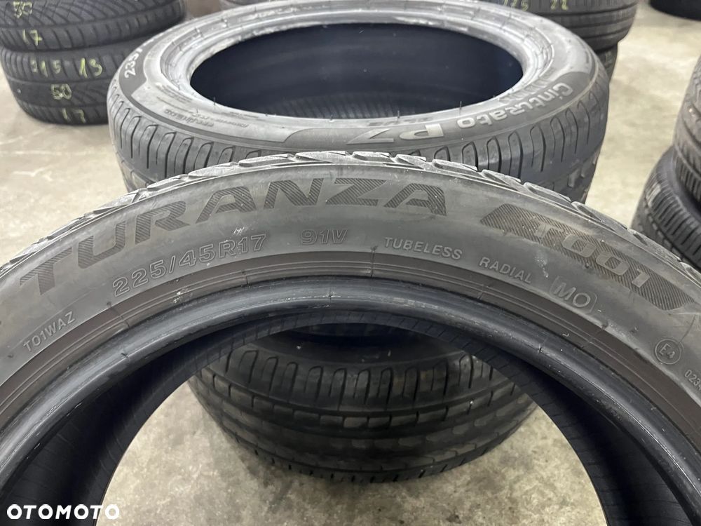 2x Opony Letnie 225 45R17 BRIDGESTONE TURANZA T001 Promocja!! - 4