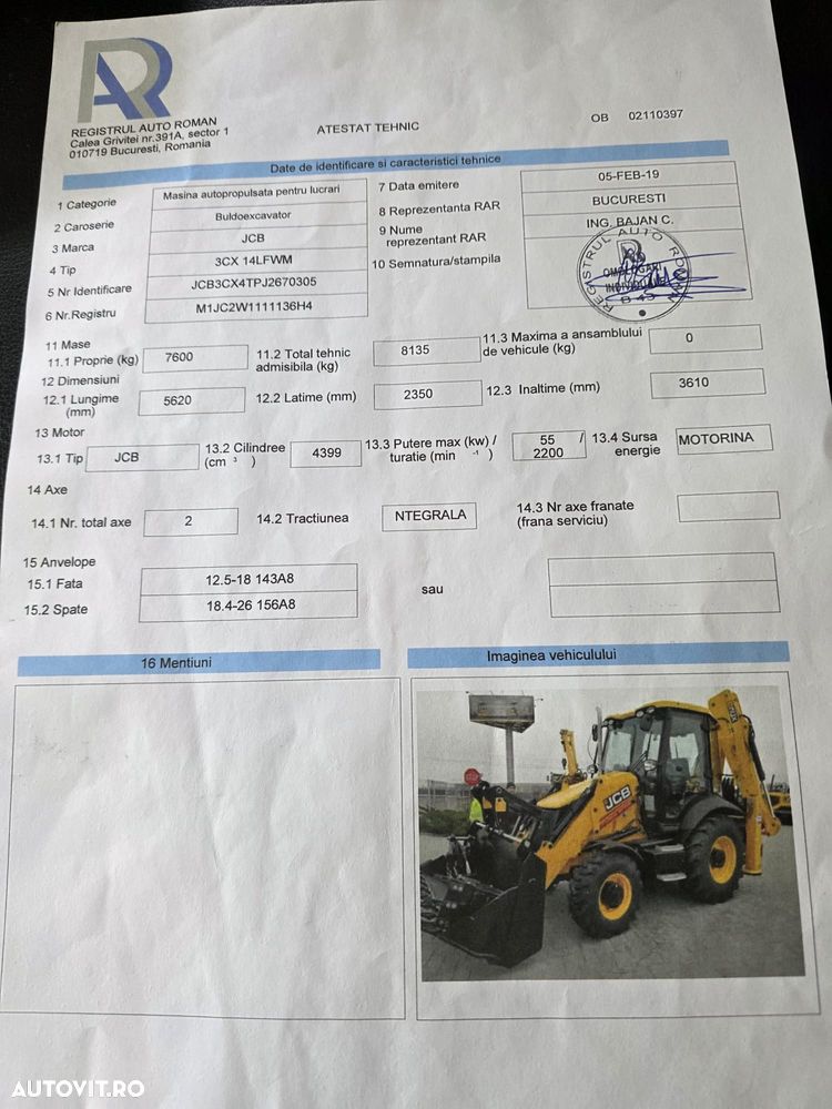 JCB 3 CX 14LFWM - 23