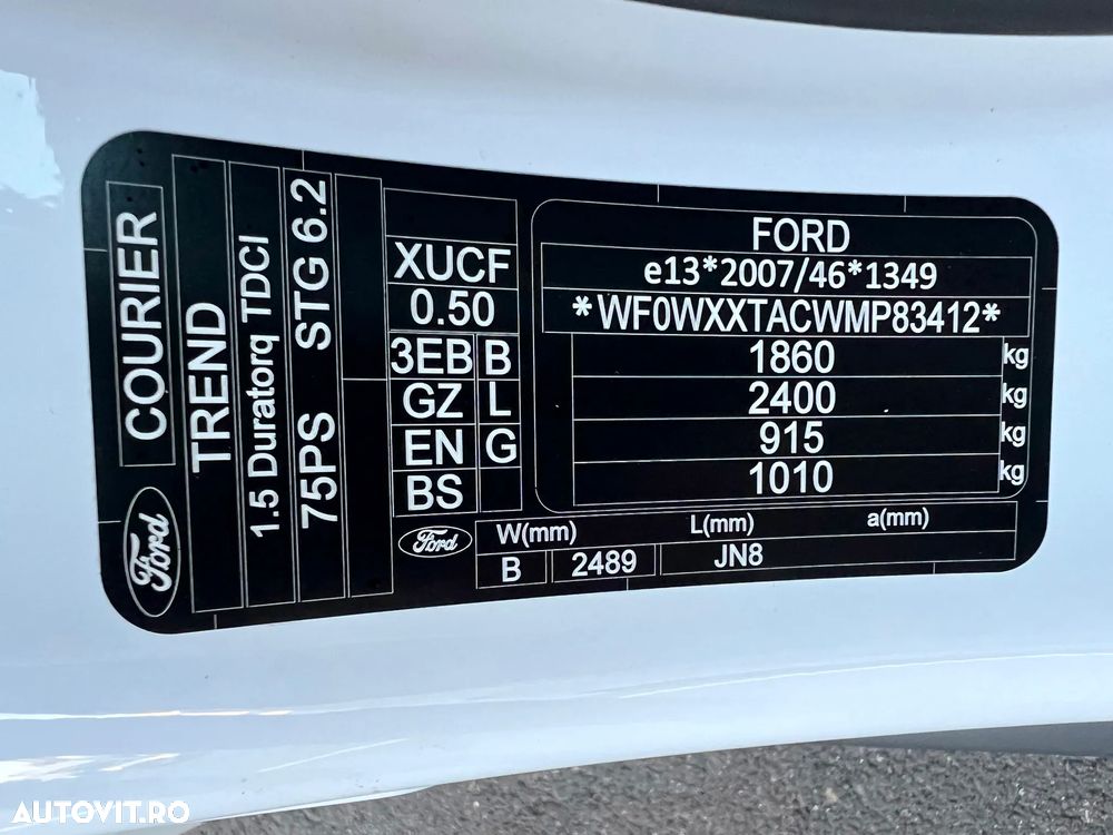 Ford Courier Van - 32