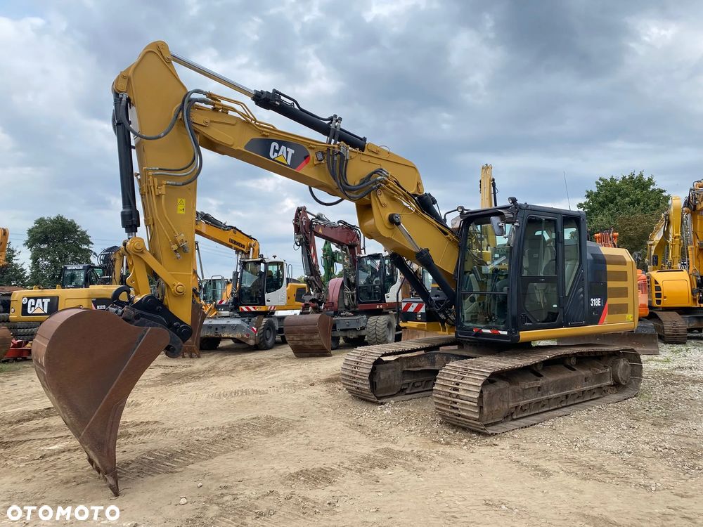 Caterpillar CAT 318 EL, 9200 MTH, RAMIĘ 3X ŁAMANE, Z NIEMIEC