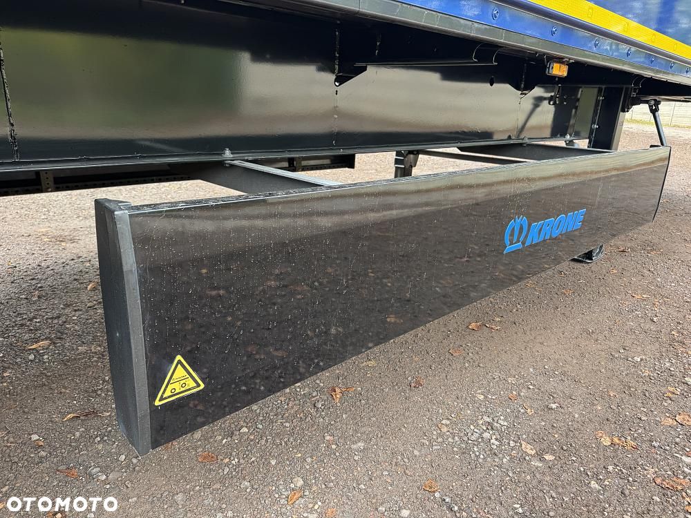 Krone KOFFER ,UBRANIOWA , DACHSER , TEXTIL , BOX - 22