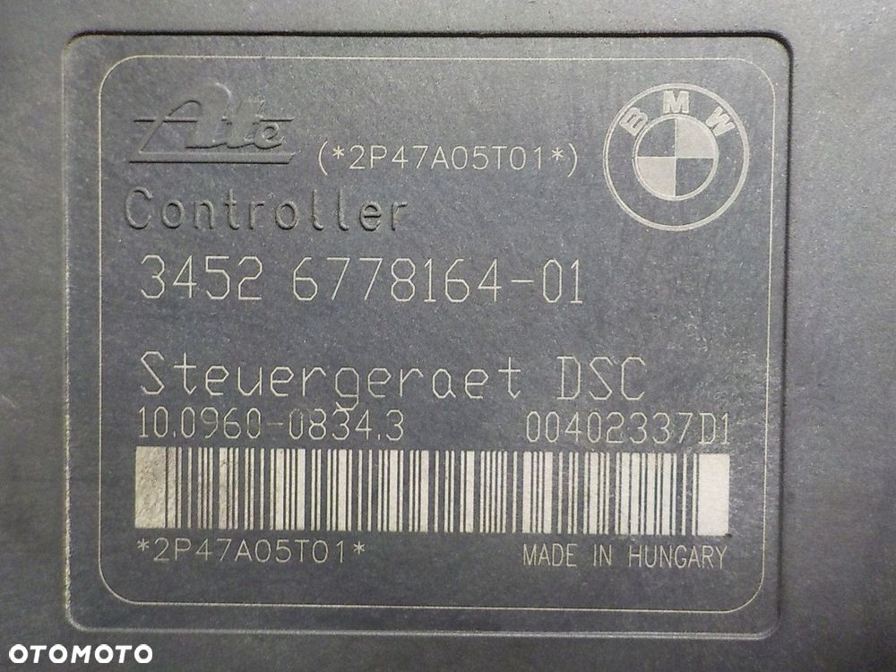 BMW 3 E90 1 E87 POMPA ABS DSC 6778163 6778164 - 8