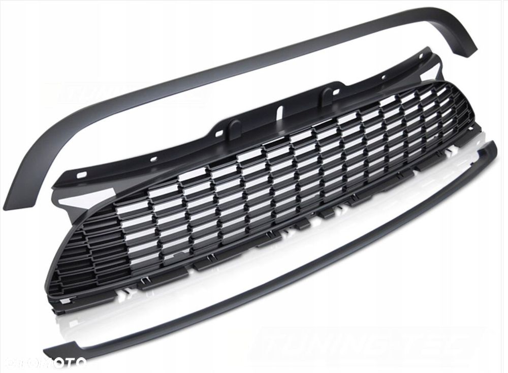 Atrapa Grill Listwy kpl Tuning Black Mat Mini Copper r56 r57 r55 LIFT - 2