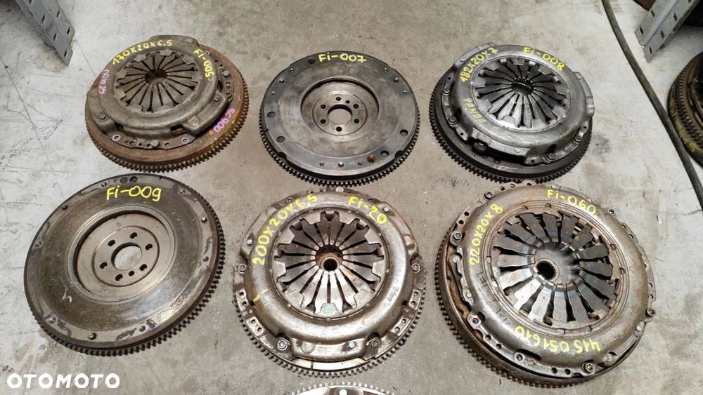 FIAT ALFA ROMEO LANCIA / DIESEL / BENZYNA SPRZĘGŁO KOŁO ZAMACHOWE TARCZA DOCISK DWUMAS - 4