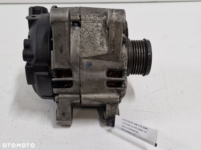 PEUGEOT 508 I 1 DS4 1.6 HDI ALTERNATOR 9678048880 - 9