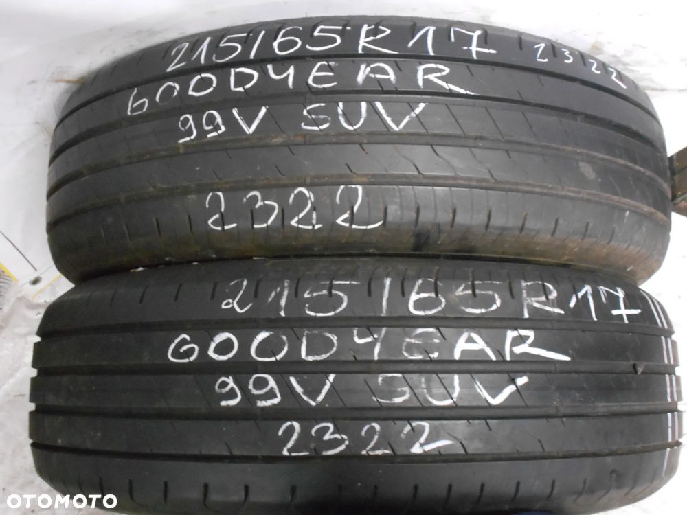 OPONY 215/65R17 GOODYEAR EFFICIENT GRIP 2 SUV DOT 2322 7.4MM - 1