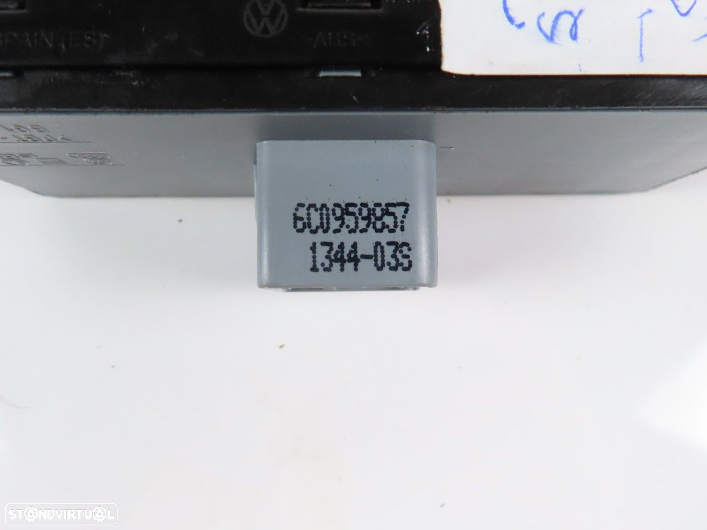 Interruptor vidros Esquerdo/Frente Seminovo/ Original VW POLO (6R1, 6C1) 6C09598... - 3