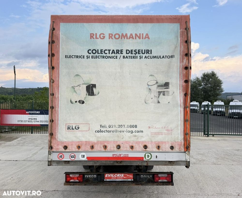 Iveco Daily Prelata 10 EUROPALETI AXA DUBLA SPATE - 10