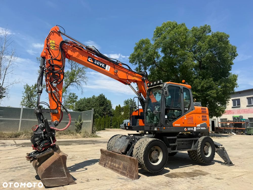 Doosan Doosan DX 165W - 5 z głowicą obrotową - 16