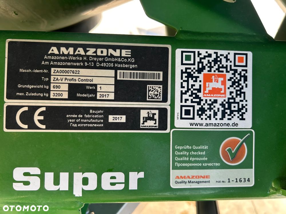 Amazone ZA-V Profis Control - 10