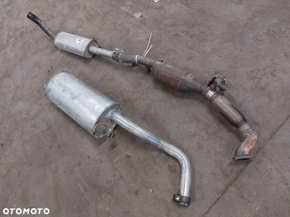 TŁUMIK WYDECH KOMPLET KATALIZATOR PUSTY VOLKSWAGEN GOLF IV 2.0 8V - 1